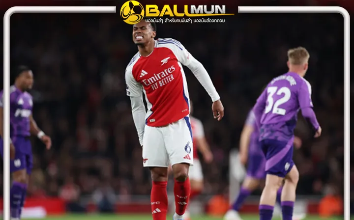 ดูบอลสด สังเวย 2 ปืนใหญ่ มีชัย แต่เสียสองผู้เล่นสำคัญอย่าง กาเบรียล และ ยูเลี่ยน ทิมเบอร์ คาดชวดบู๊ชุดขาวชัวร์