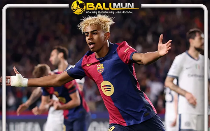 ดูบอลสด ฟลิค ยก ยามาล สุดตรีน ช่วยทีมกลับคืนสู่เกม ด้วยความสามารถเฉพาะตัว ส่วน คุนเด้ อาการบาดเจ็บยังต้องลุ้น